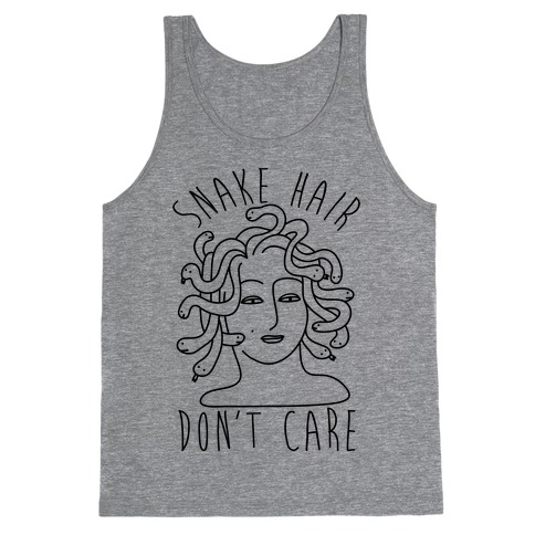 Snake Hair Don't Care Tank Top