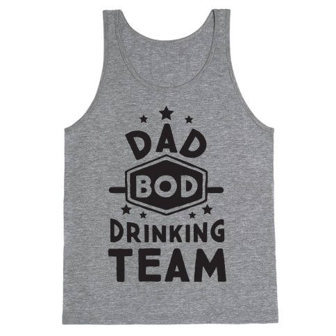 Dad Bod Drinking Team Tank Top