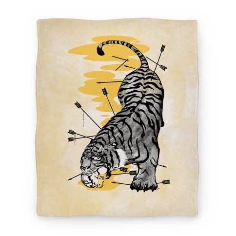 Wild Tiger Blanket