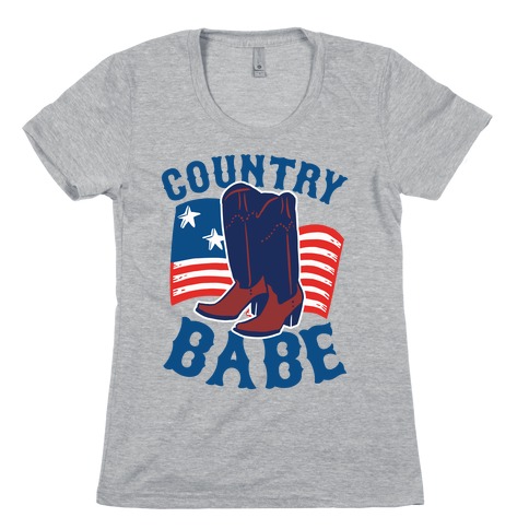 Country Babe Womens T-Shirt