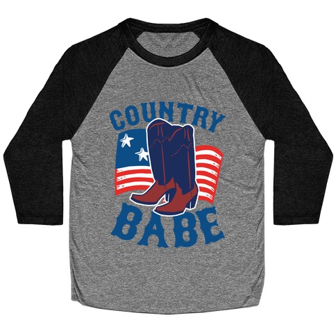 Country Babe Baseball Tee