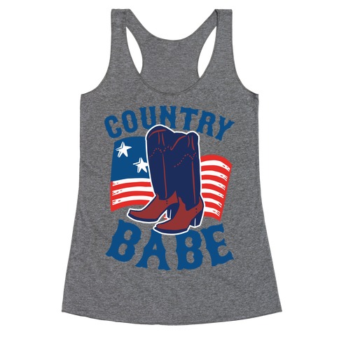 Country Babe Racerback Tank Top