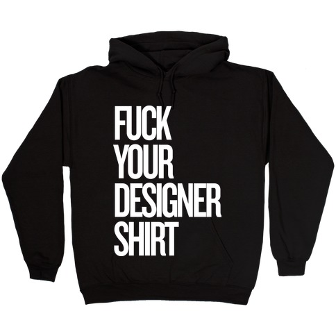 black sweatshirt designer