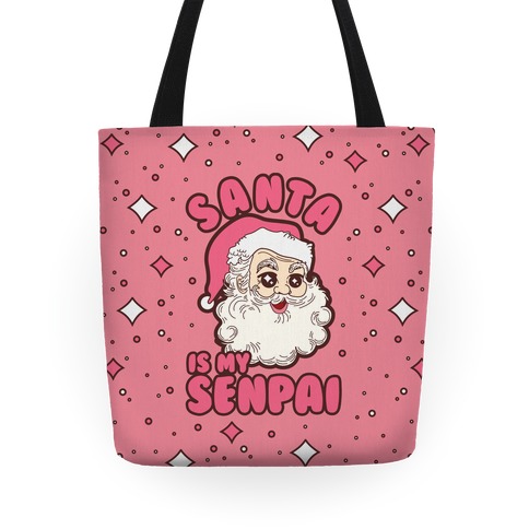 Santa is My Senpai Tote