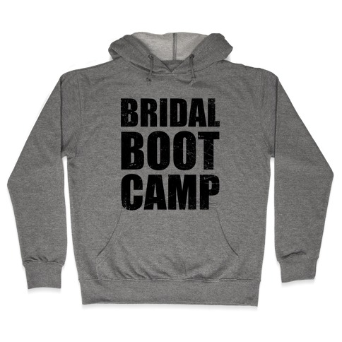 Bridal Boot Camp (Tank) Hooded Sweatshirt