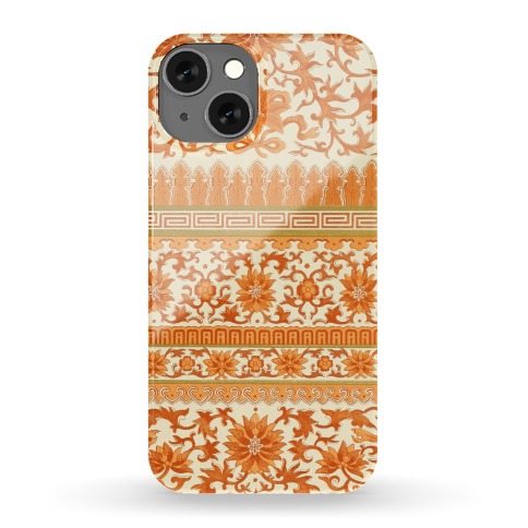Ornate Pattern Case (Orange) Phone Case