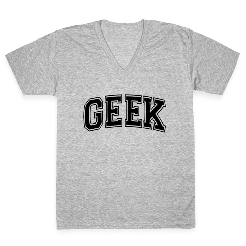 Geek V-Neck Tee Shirt