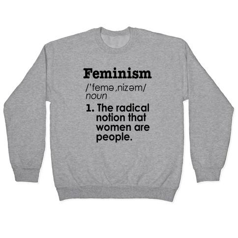 Feminism Definition Pullover