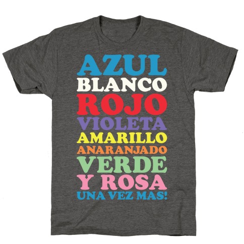 Spanish Color Song T-Shirt
