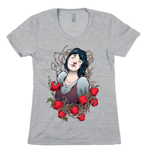 Poisonous Apple Snow White Womens T-Shirt