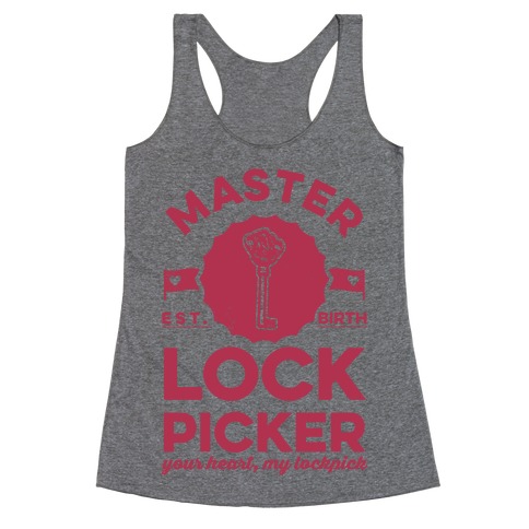 Master Lock Picker Racerback Tank Top