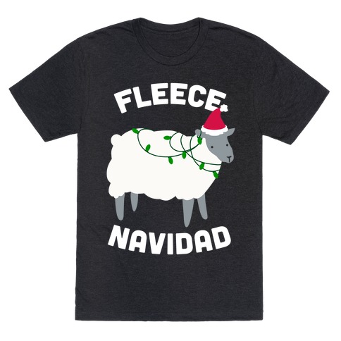 fleece navidad tshirt