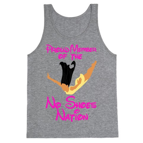 Proud Member of The No Shoes Nation (Pocahontas) Tank Top