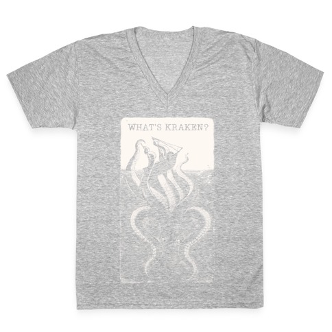 What's Kraken? V-Neck Tee Shirt