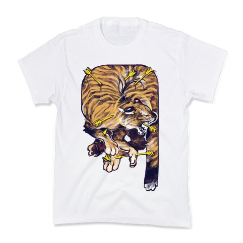 Saint Sebastian Tiger Kids T-Shirt