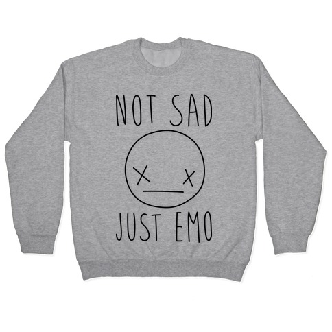 Emo sweatshirt hot sale