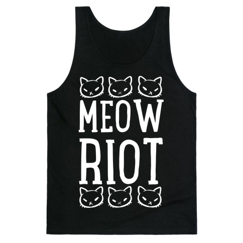 Meow Riot Tank Top
