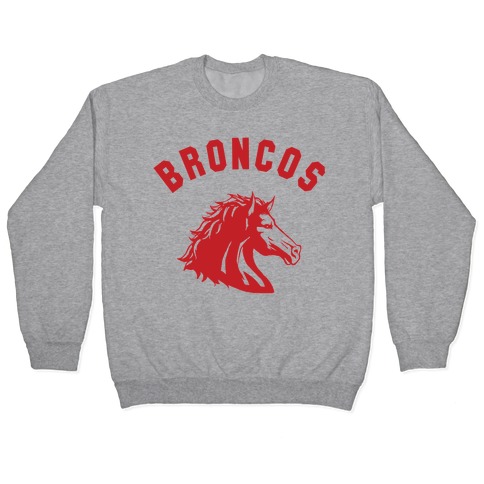 Broncos Red Pullover