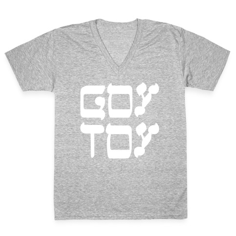 Goy Toy V-Neck Tee Shirt