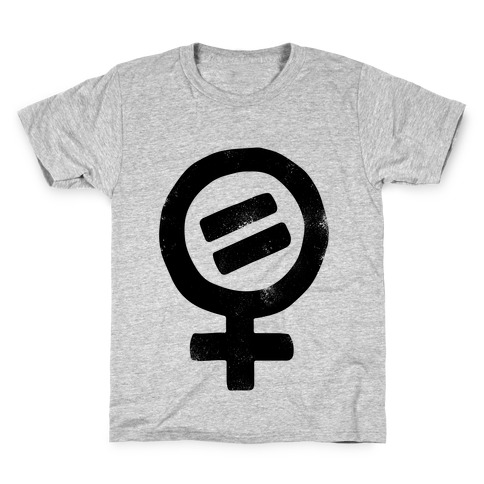 Vintage Women's Rights Logo Kids T-Shirt