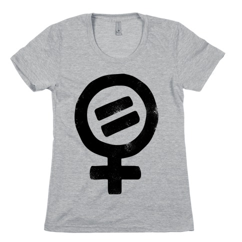 Vintage Women's Rights Logo Womens T-Shirt