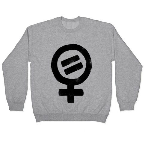 Vintage Women's Rights Logo Pullover