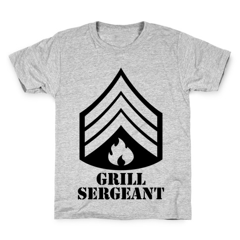 Grill Sergeant Kids T-Shirt