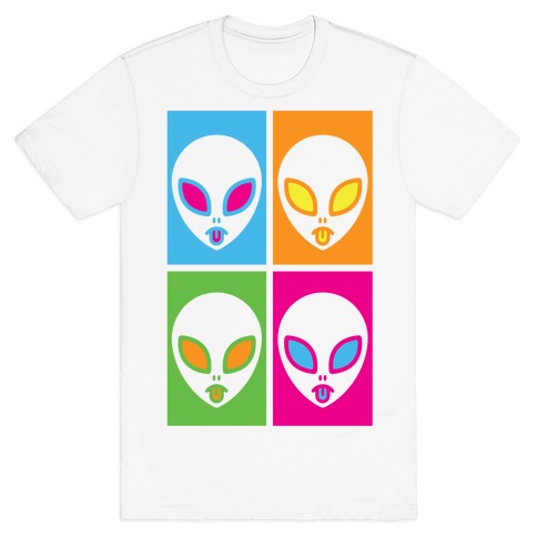 Pop Art Aliens T-Shirt