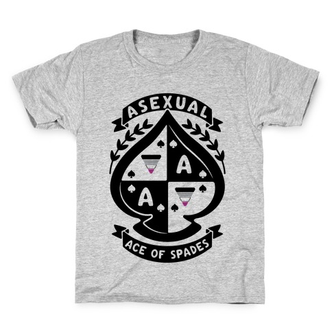 Asexual Crest Kids T-Shirt
