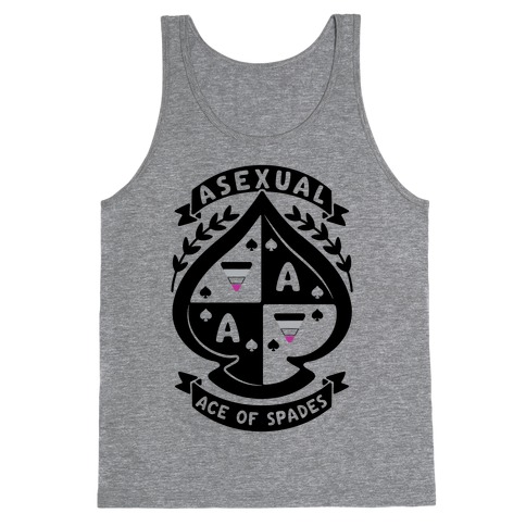 Asexual Crest Tank Top