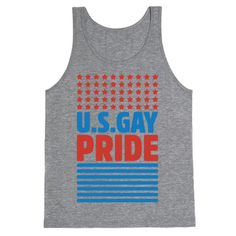 USA Gay Pride Tank Top