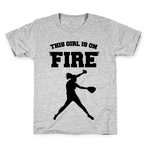 This Girl Is On Fire Kids T-Shirt