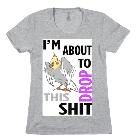 Dubstep Cockatiel Womens T-Shirt
