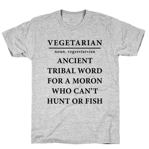 Vegetarian Definition T-Shirt