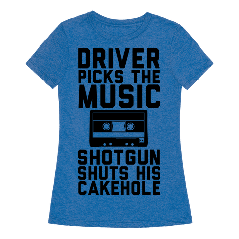 driver picks the music t shirt