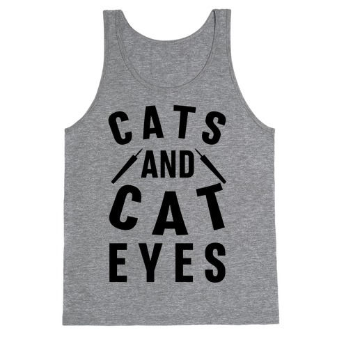 Cats and Cat Eyes Tank Top