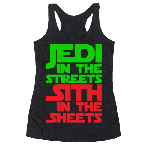 Jedi in the Streets Racerback Tank Top