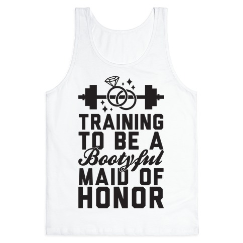 maid of honor tank top