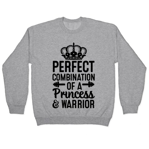 Perfect Combination of a Princess & Warrior Pullover