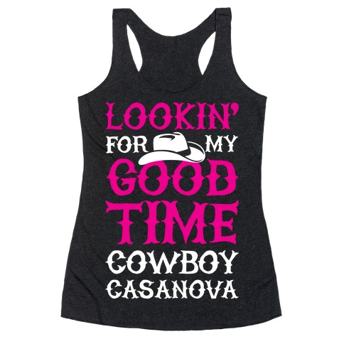 Cowboy Casanova Racerback Tank Top