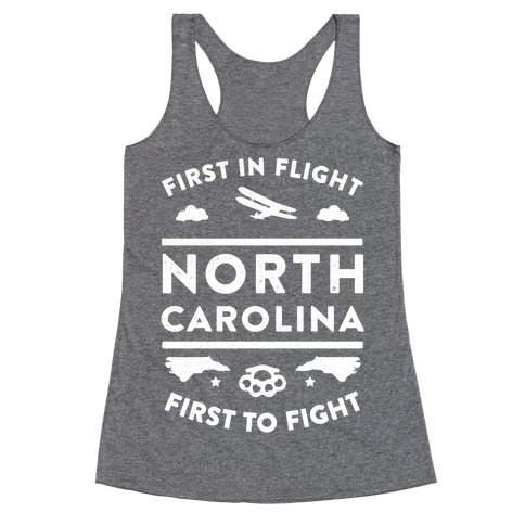 North Carolina Fight and Flight Racerback Tank Top
