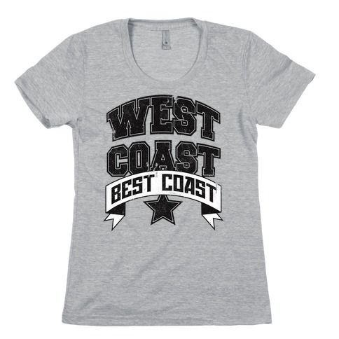 West Coast Best Coast (Tank) Womens T-Shirt