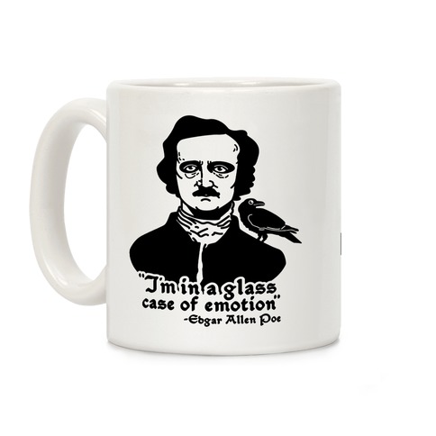 Poe in a Glass Case of Emotion Coffee Mug