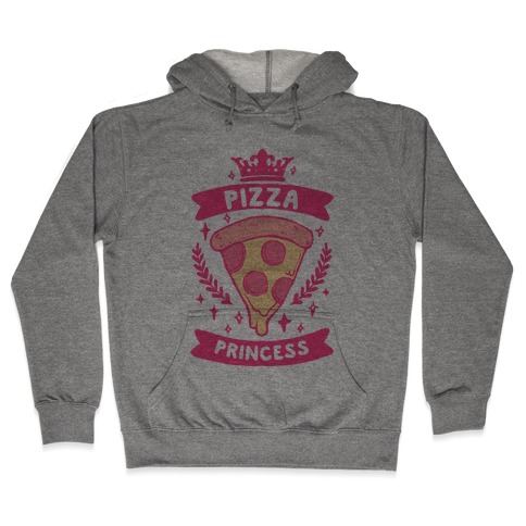 Pizza Princess Hooded Sweatshirt