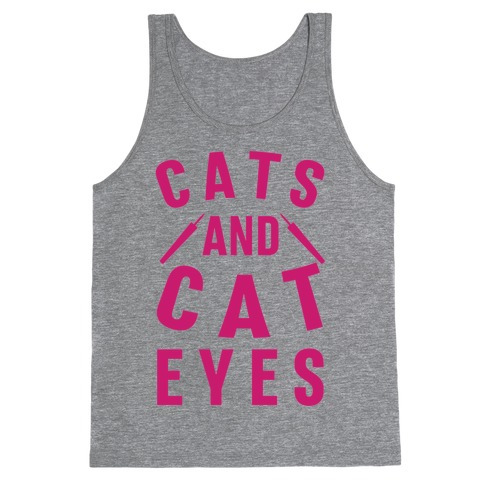 Cats and Cat Eyes Tank Top