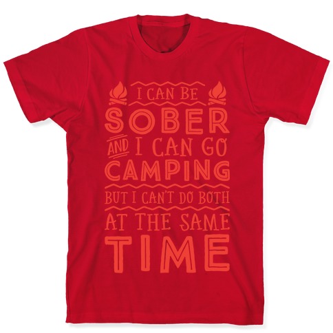 Sober Camping Totes | LookHUMAN