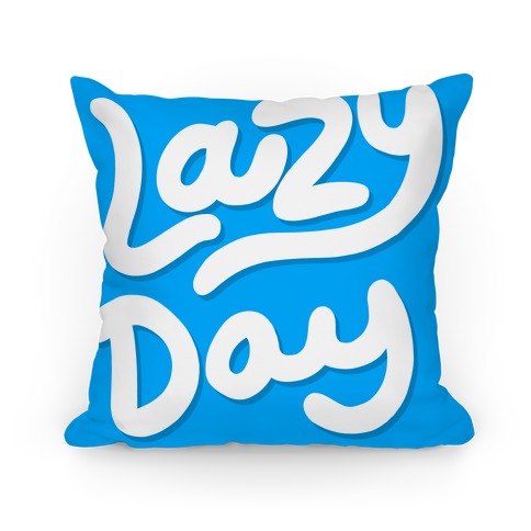 Celebrate Lazy Day with comfy pillows