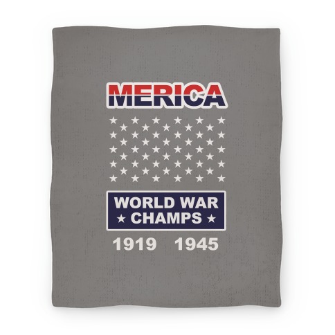 Merica WW Champs Blanket