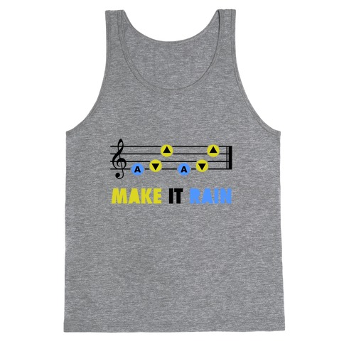 Make It Rain (Song Of Storms) Tank Top