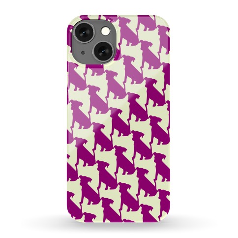 Dogtooth Pattern Phone Case